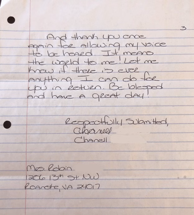 Channell Letter