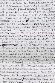 Handwritten text on a white background, with the name Spencer highlighted in red ink.
