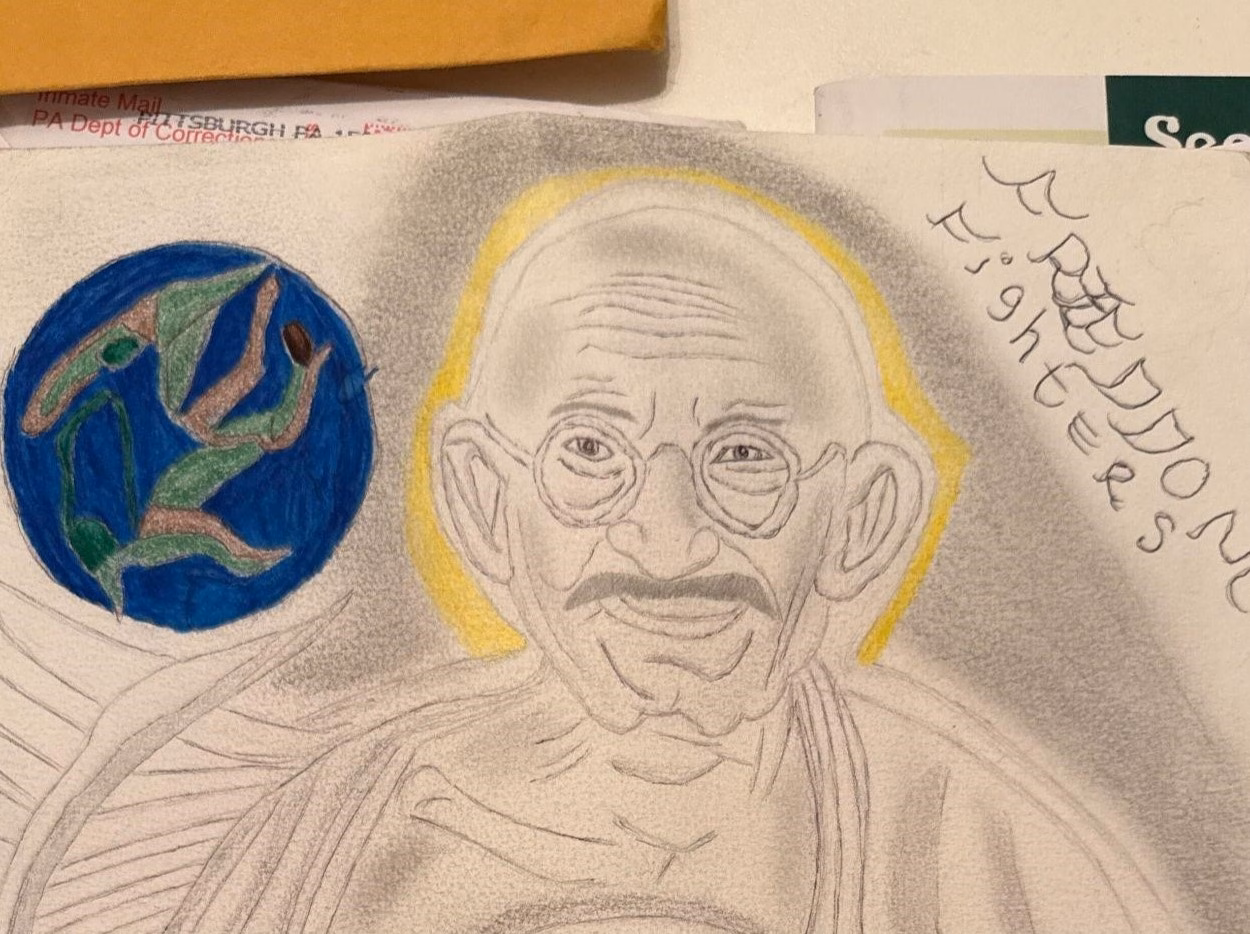 Art by Raymond Of freedom fighters