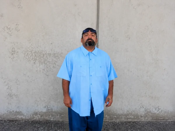 Portrait of Gilerto, 45 sharing a story of 17 years in prison, personal growth, recovery, hope, and rebuilding life through positive change.